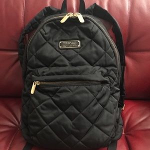 Marc by Marc Jacobs Quilted Nylon Backpack Black